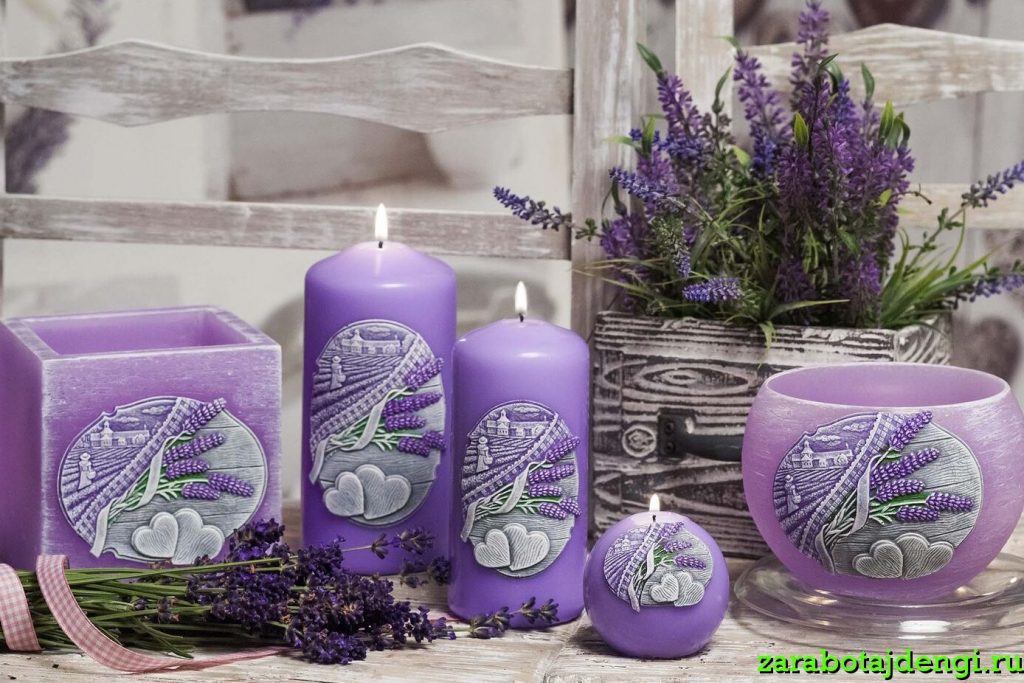 Изготовление свечей